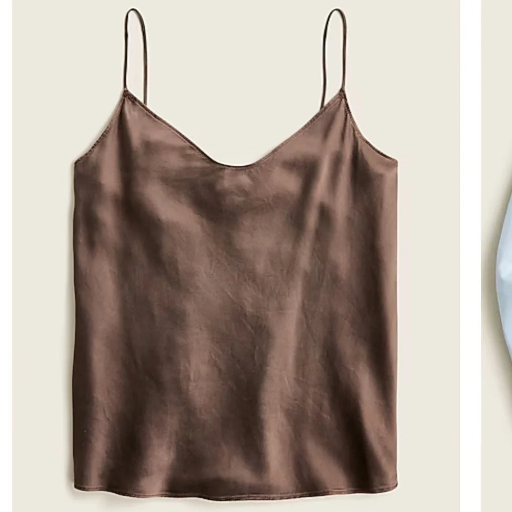 J.Crew Washable silk charmeuse camisole top sz. XS
